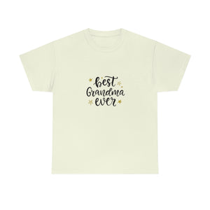 Best Grandma Ever Unisex Heavy Cotton Tee