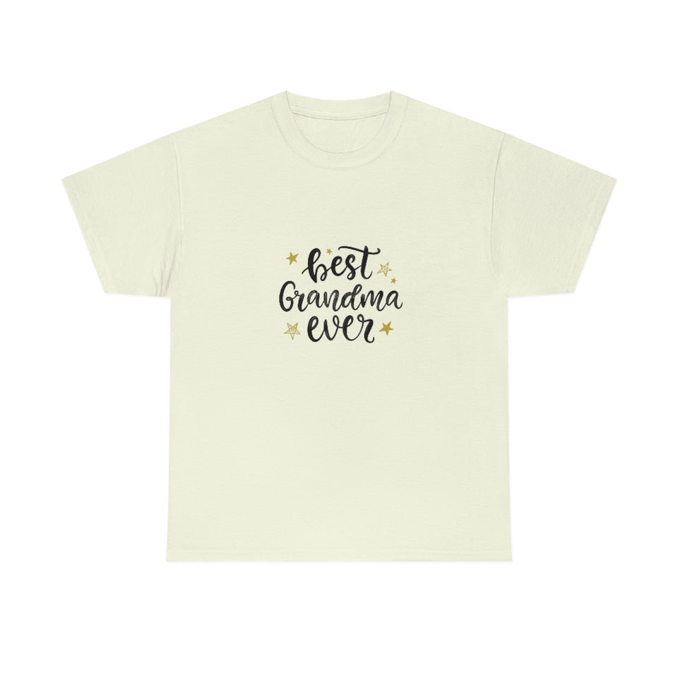 Best Grandma Ever Unisex Heavy Cotton Tee