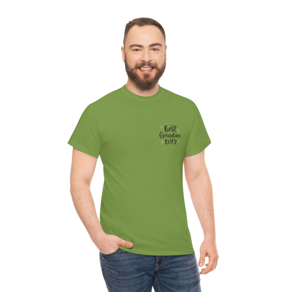 Best Grandma Ever Unisex Heavy Cotton Tee