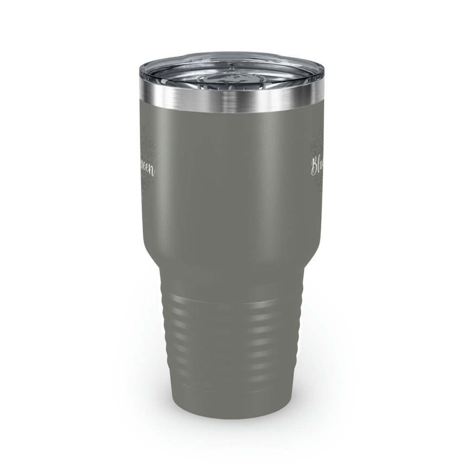 Black Queen Ringneck Tumbler, 30oz