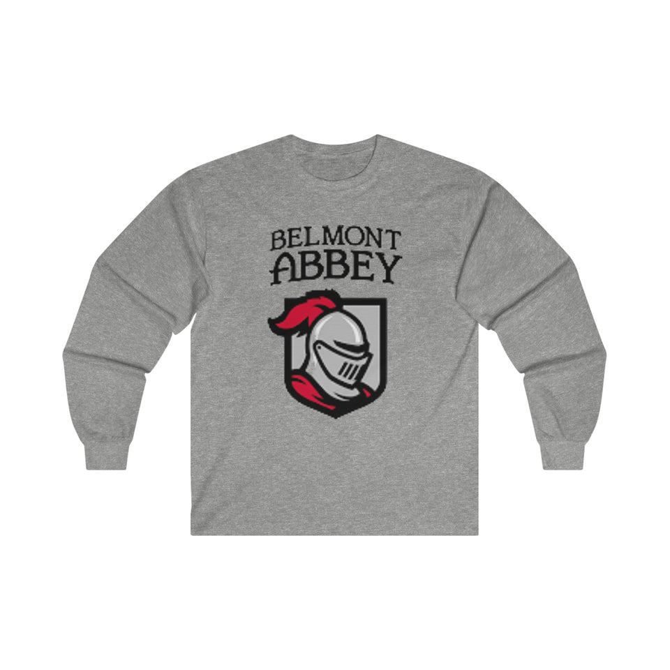 Belmont Abbey Ultra Cotton Long Sleeve Tee