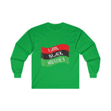 I Am Black History Ultra Cotton Long Sleeve Tee