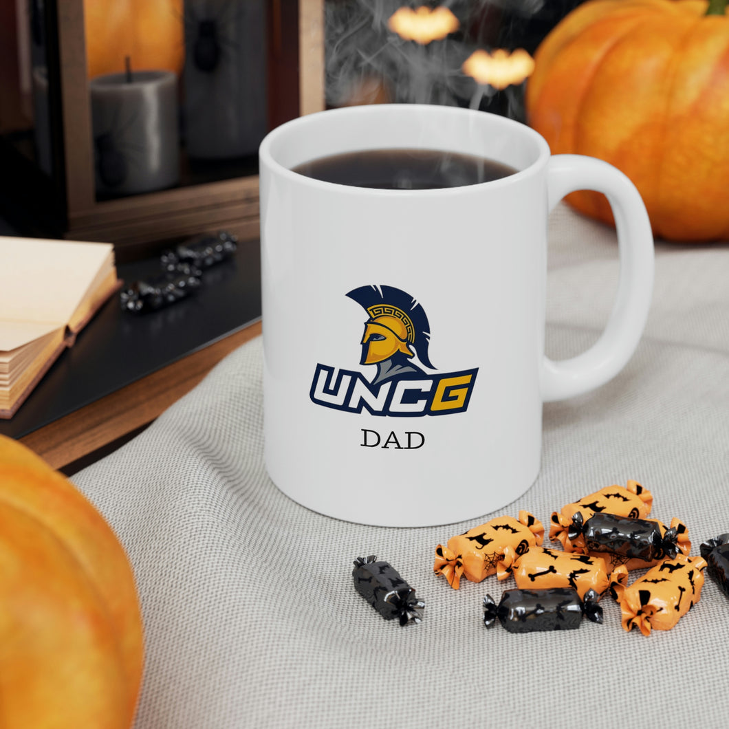 UNCG Dad Ceramic Mug 11oz