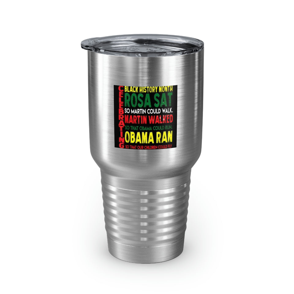 Celebrating Black History Month Ringneck Tumbler, 30oz