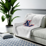 North Meck High School Velveteen Plush Blanket