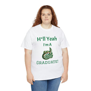 H*ll Yeah! UNC Charlotte Senior Unisex Heavy Cotton Tee
