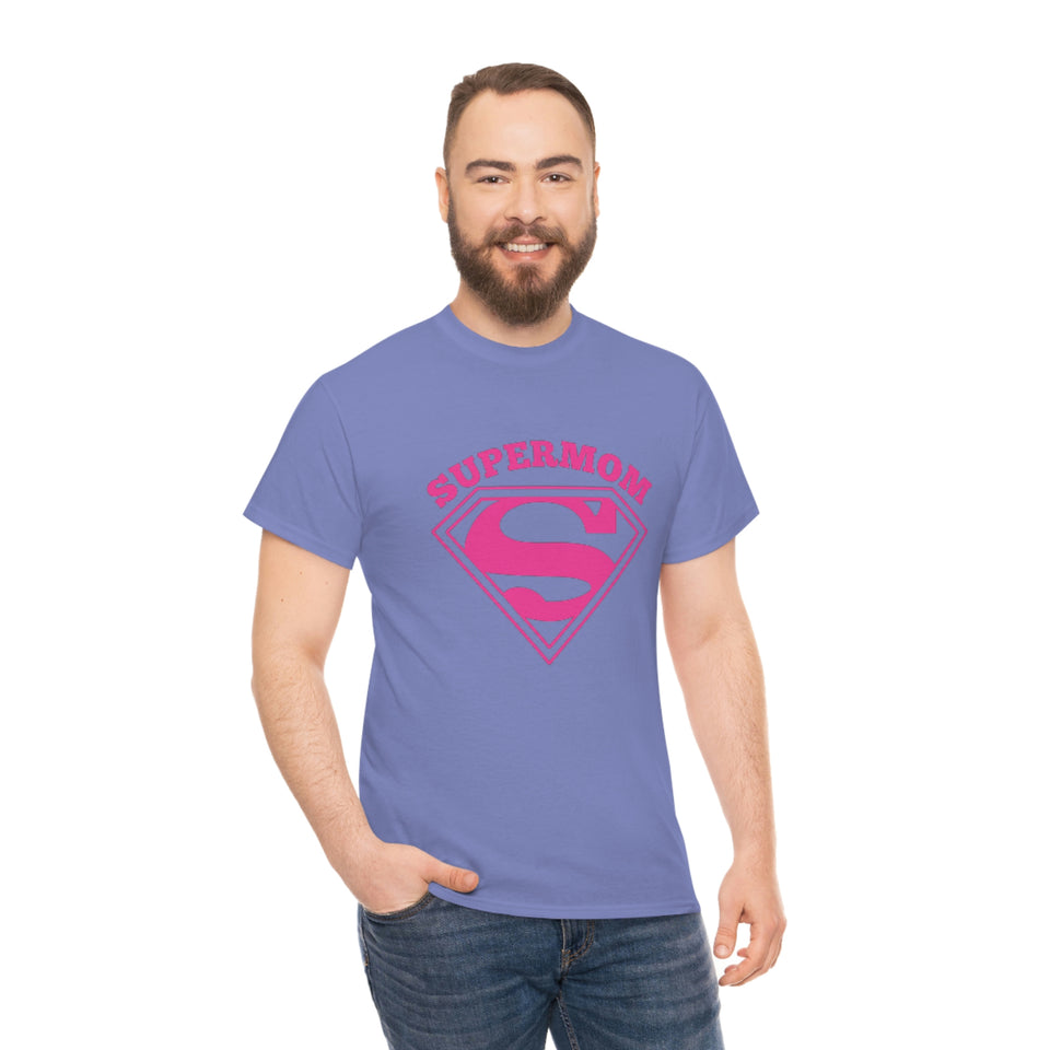 Super Mom Unisex Heavy Cotton Tee