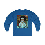 Black Nurse Long Sleeve Tee