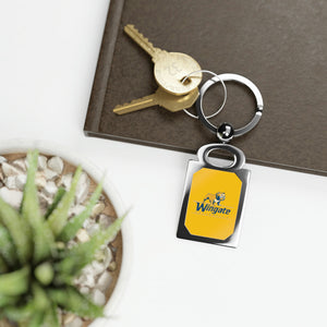 Wingate Rectangle Photo Keyring