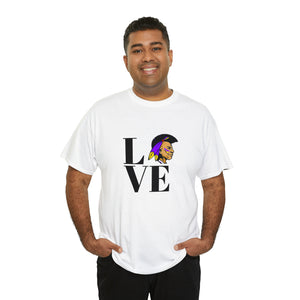 LOVE Alcorn State Unisex Heavy Cotton Tee