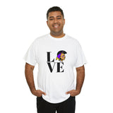 LOVE Alcorn State Unisex Heavy Cotton Tee