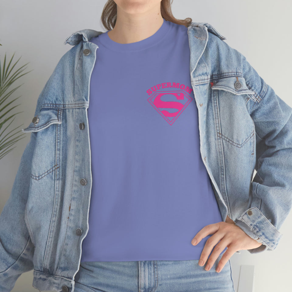 Super Mom Unisex Heavy Cotton Tee