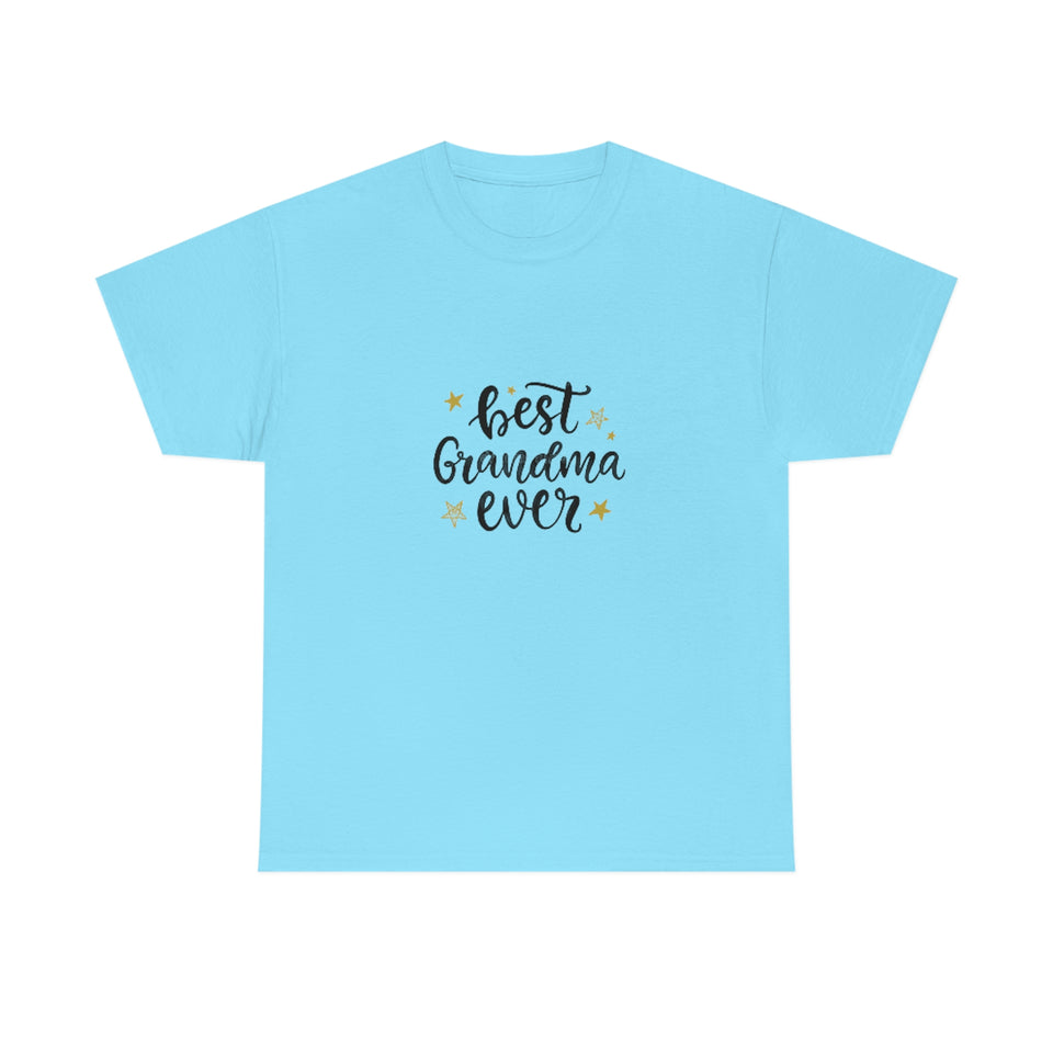 Best Grandma Ever Unisex Heavy Cotton Tee
