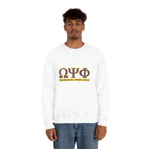 Omega Psi Phi Unisex Heavy Blend™ Crewneck Sweatshirt