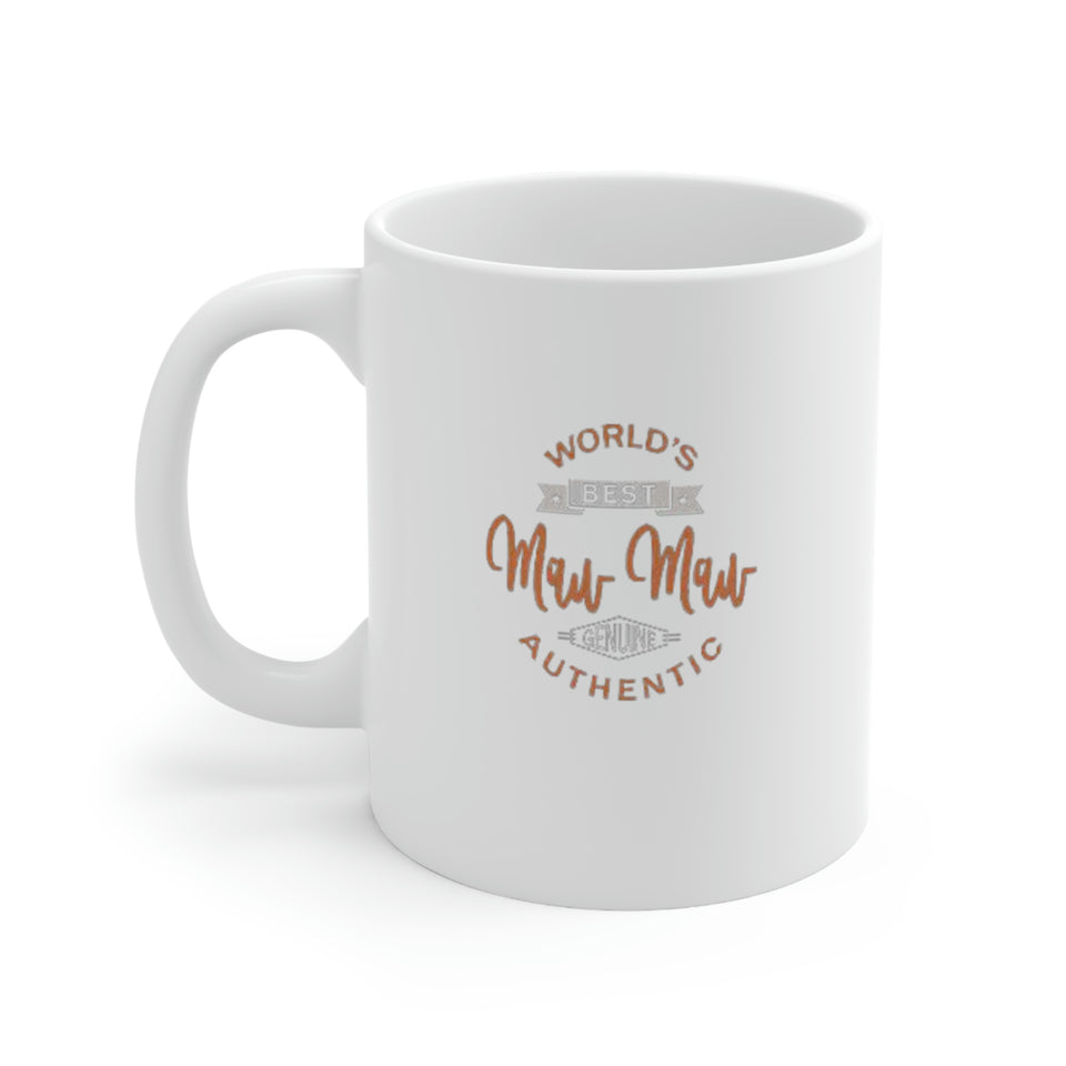 Worlds Best Maw Maw Ceramic Mug 11oz
