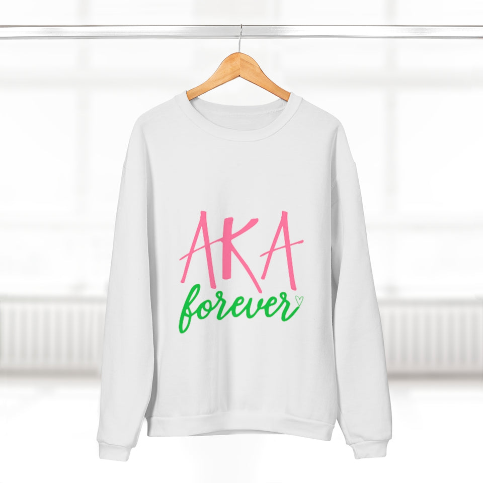 AKA Forever Unisex Crew Neck Sweatshirt