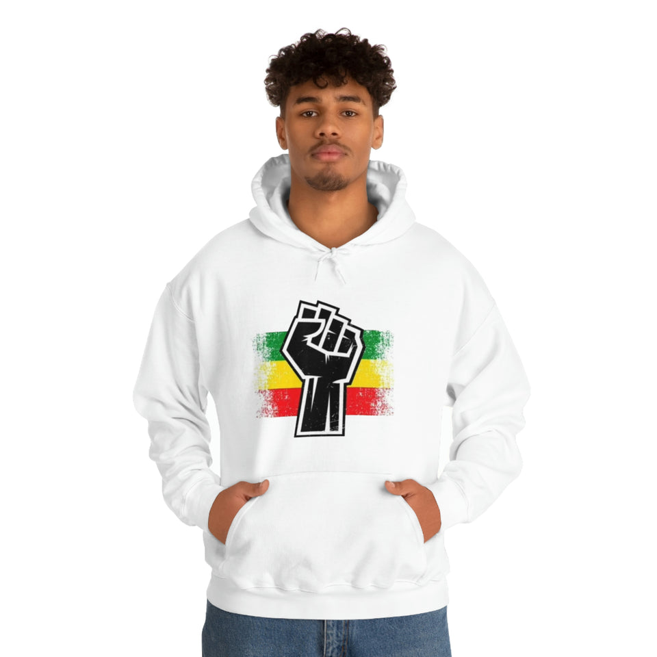 Black Fist Unisex Heavy Blend™ Hooded Sweatshirt