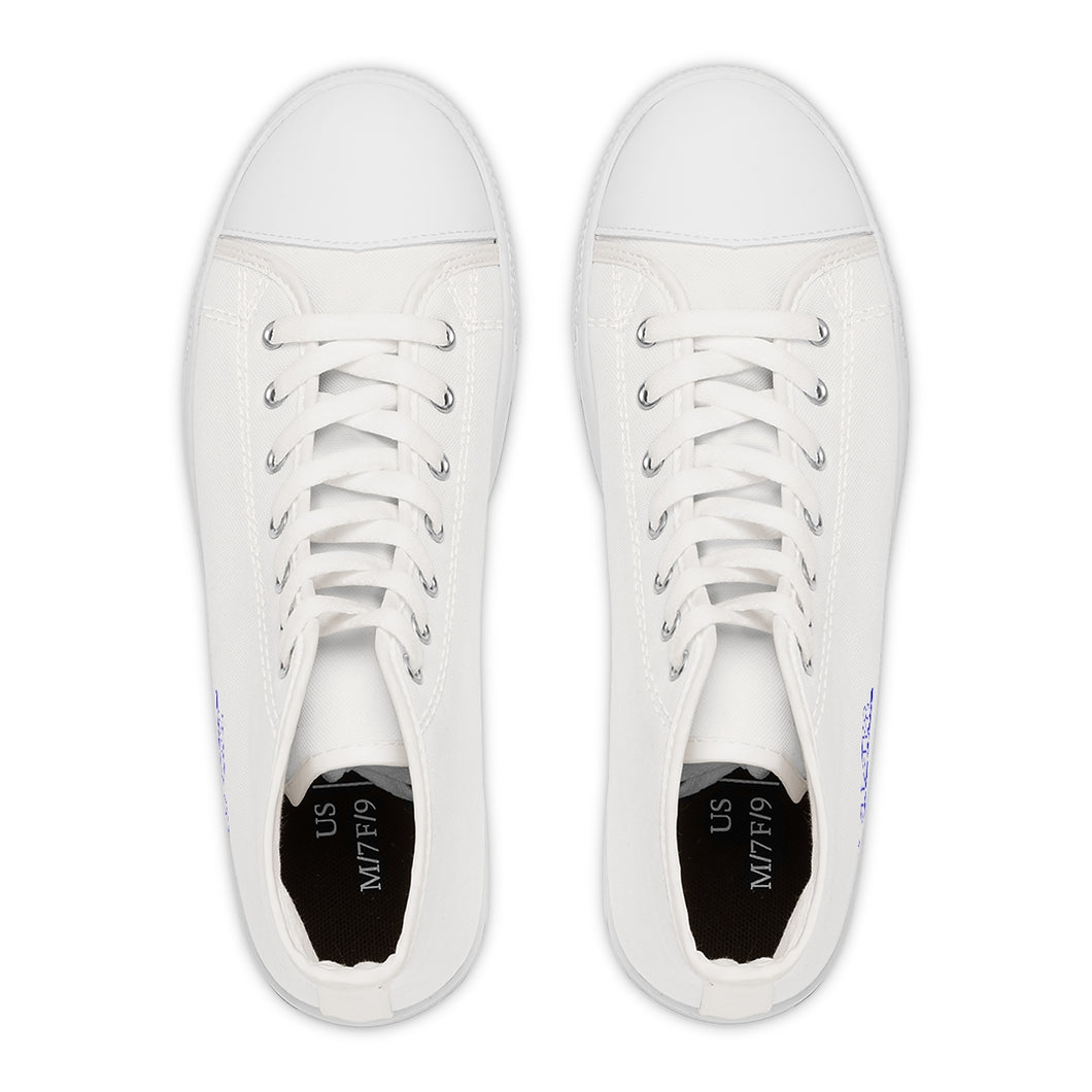 Zeta Phi Beta Women's High Top Sneakers