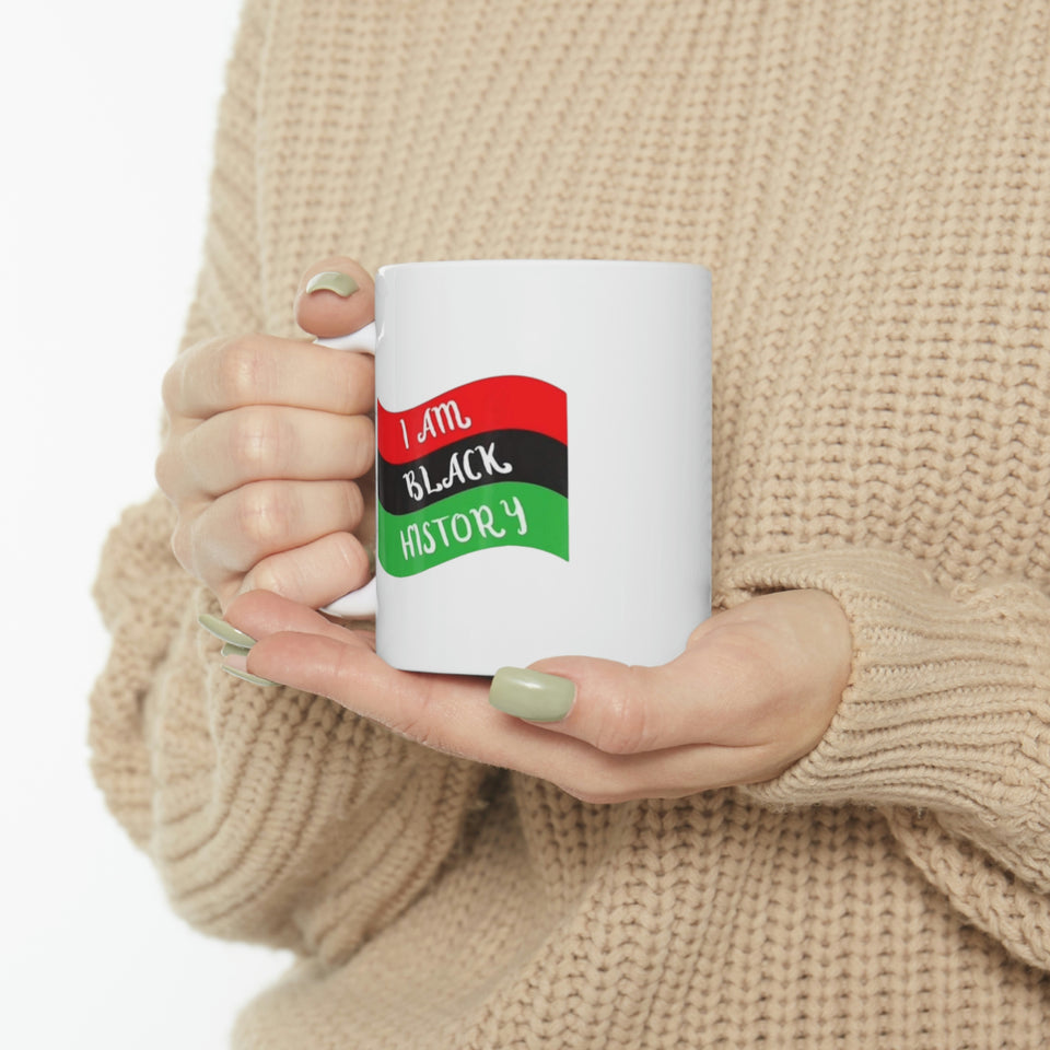 I Am Black History Ceramic Mug 11oz