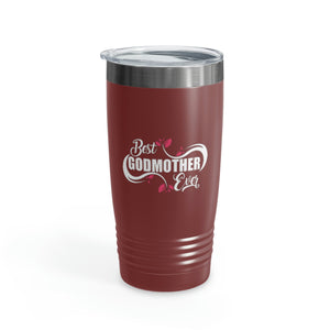 Best Godmother Ever Ringneck Tumbler, 20oz