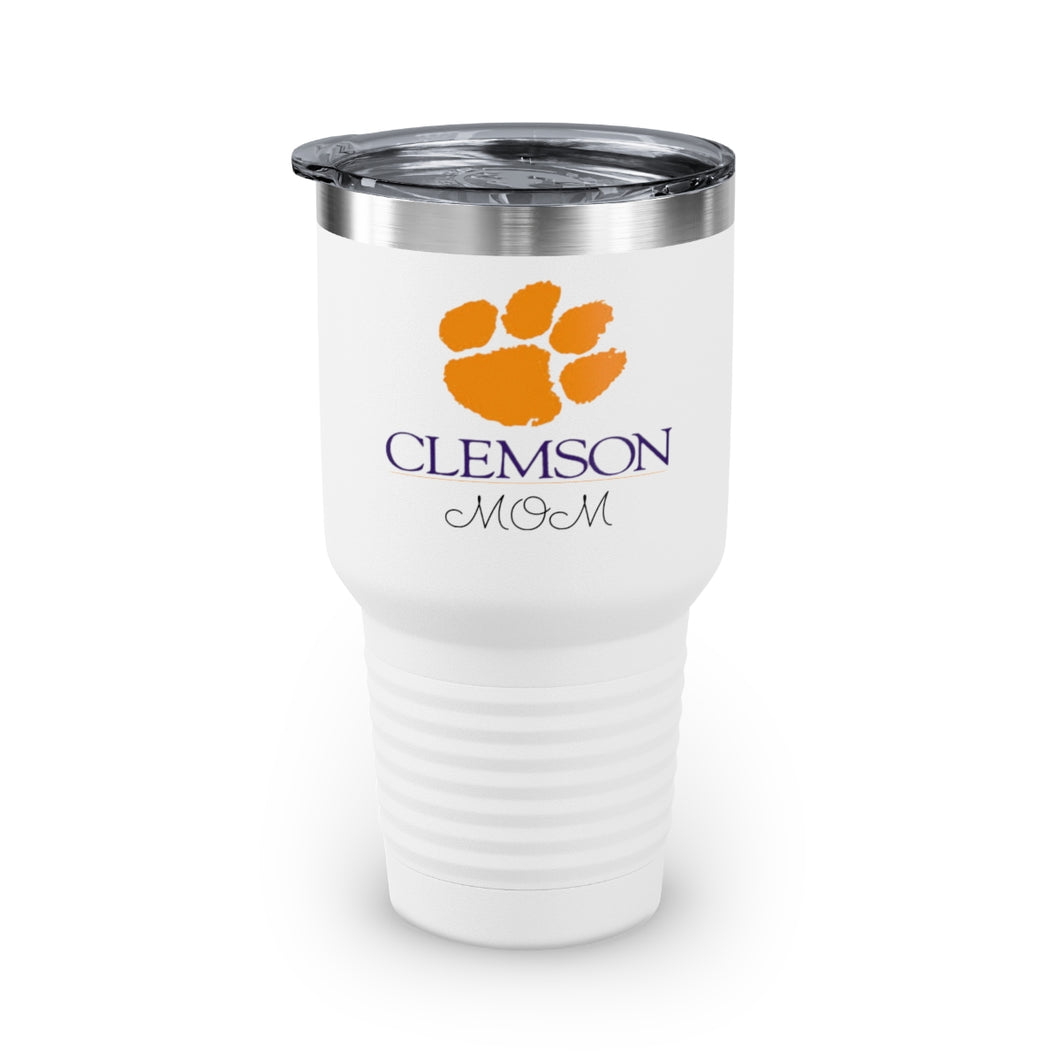 Clemson University Mom Ringneck Tumbler, 30oz