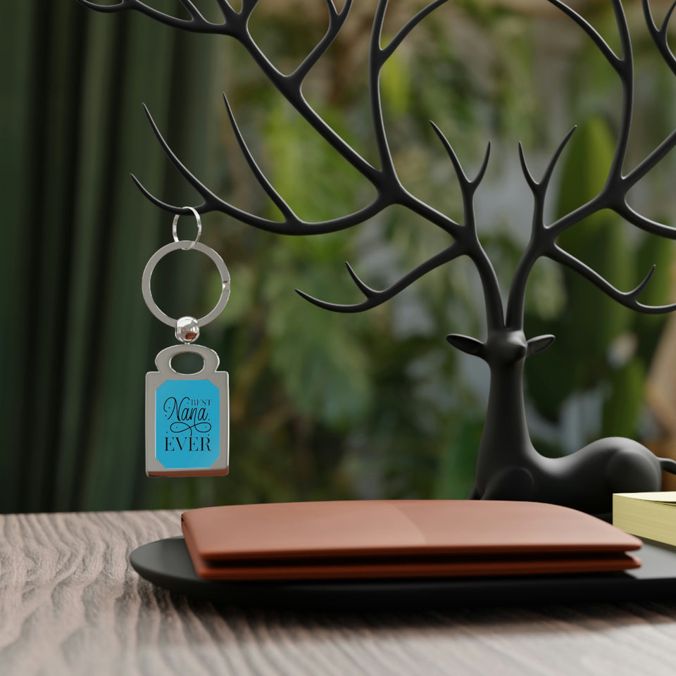 Best Nana Ever Rectangle Photo Keyring