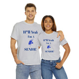 H*ll Yeah! Elizabeth City State Vikings Senior Unisex Heavy Cotton Tee