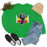 Black Fist Unisex Heavy Blend™ Crewneck Sweatshirt