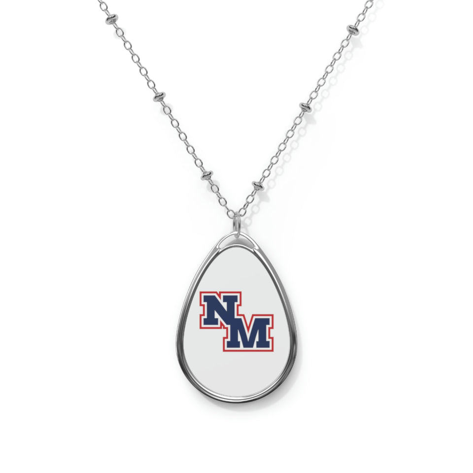 North Meck High School Oval Necklace