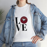 LOVE NCCU Unisex Heavy Cotton Tee