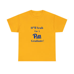 H*ll Yeah! University of Pittsburgh Unisex Heavy Cotton Tee