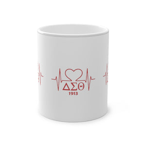 Delta Heartbeat Magic Mug, 11oz