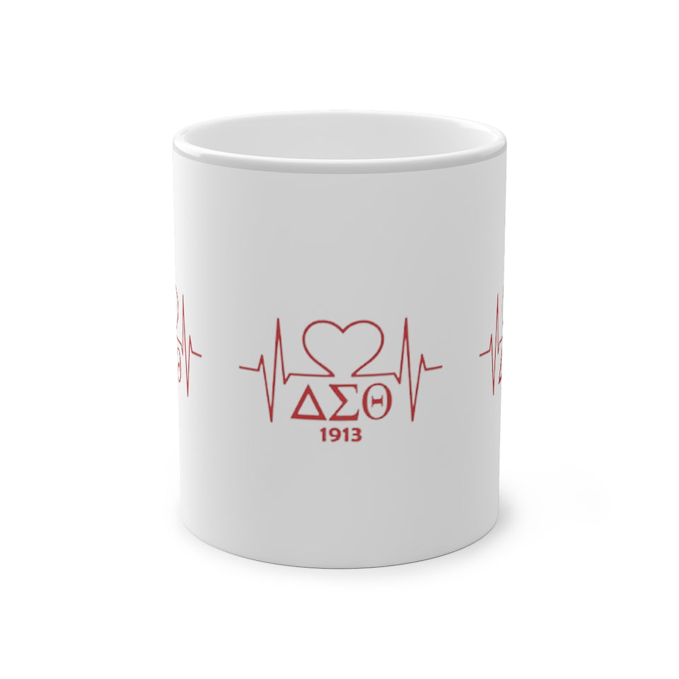 Delta Heartbeat Magic Mug, 11oz