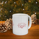 Delta Heartbeat Ceramic Mug 11oz