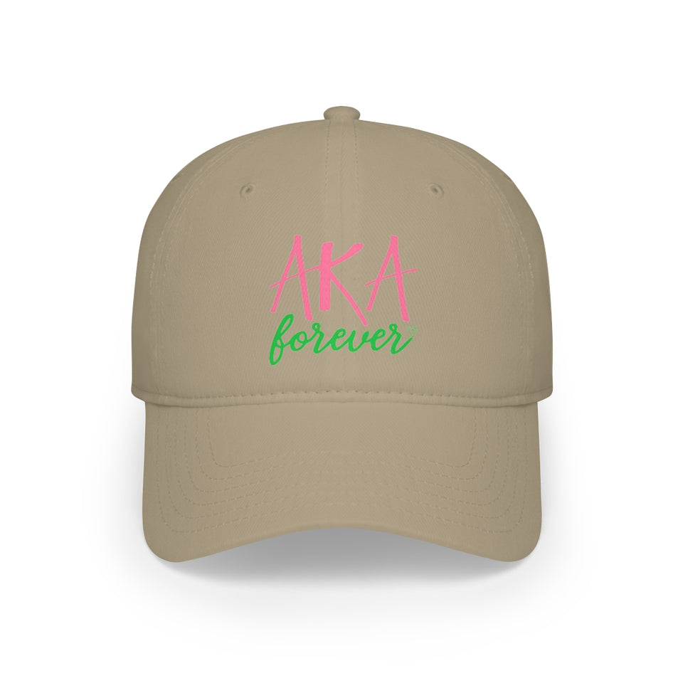 AKA Forever Low Profile Baseball Cap
