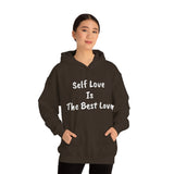 Self Love Is The Best Love Unisex Heavy Blend™ Hooded Sweatshirt