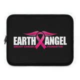 Earth Angel Black Laptop Sleeve