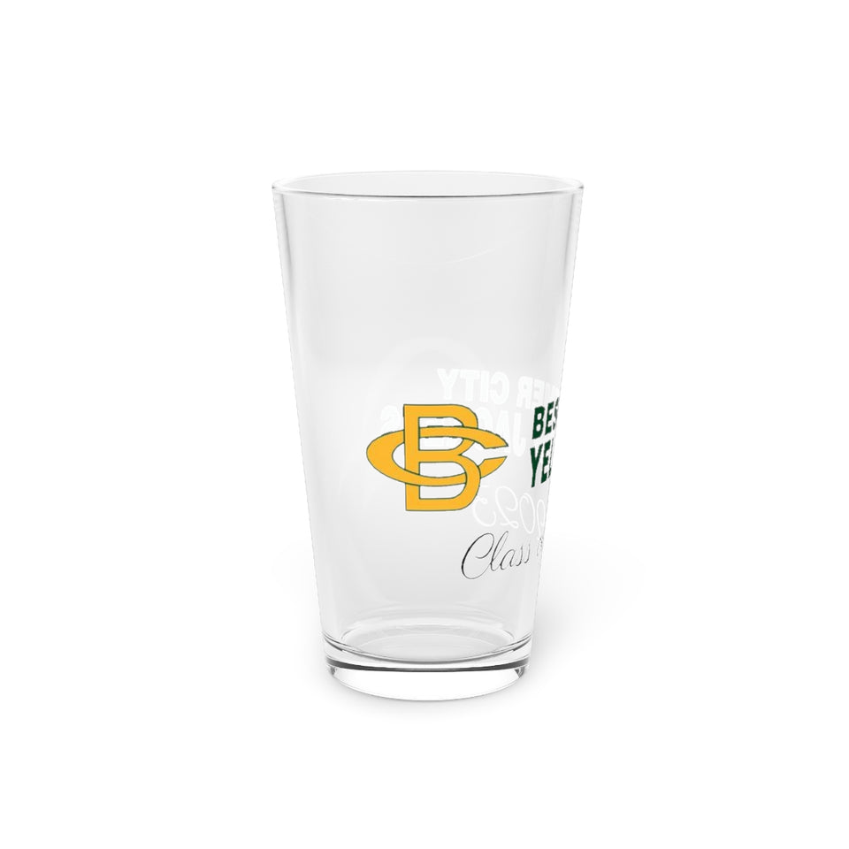 Bessemer City Class Class of 2023  Pint Glass, 16oz