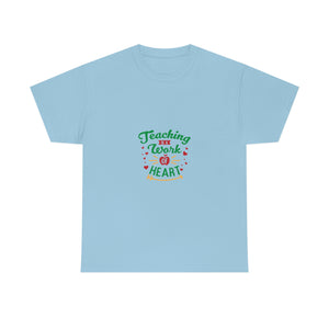 Work of Heart Cotton Tee