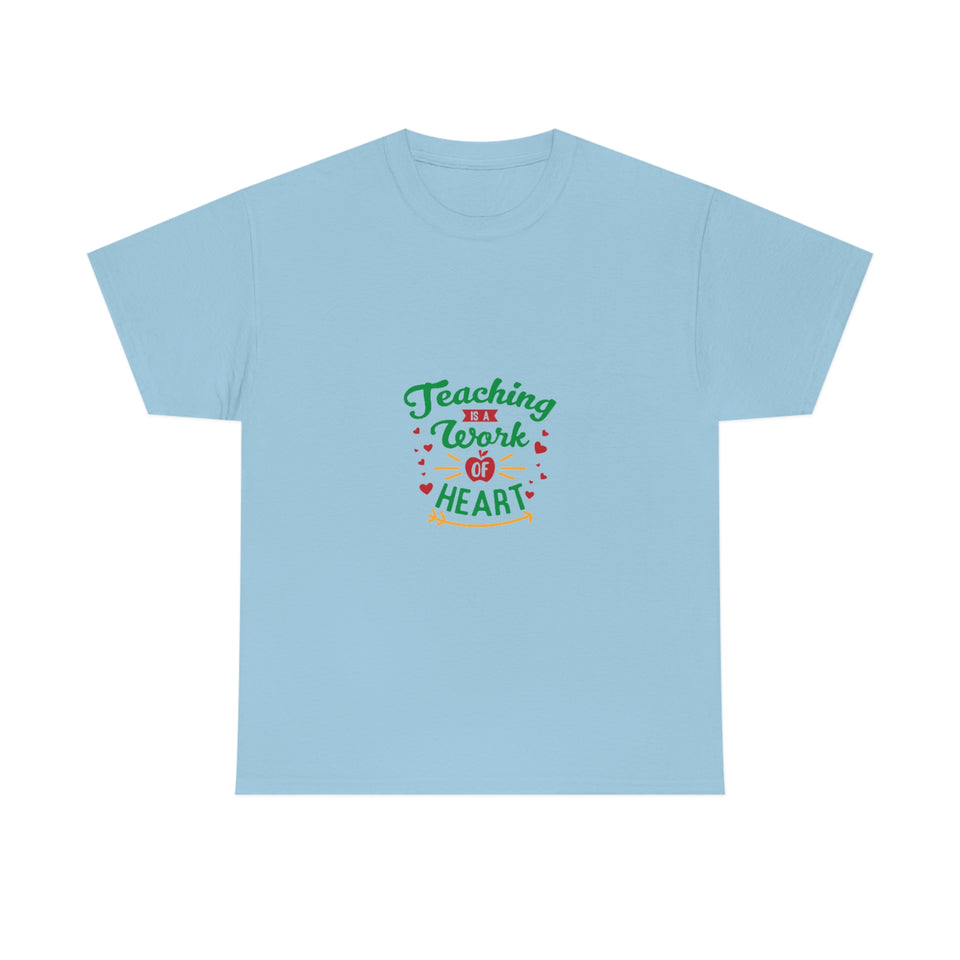Work of Heart Cotton Tee