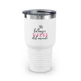 World's Best Mom Ringneck Tumbler, 30oz