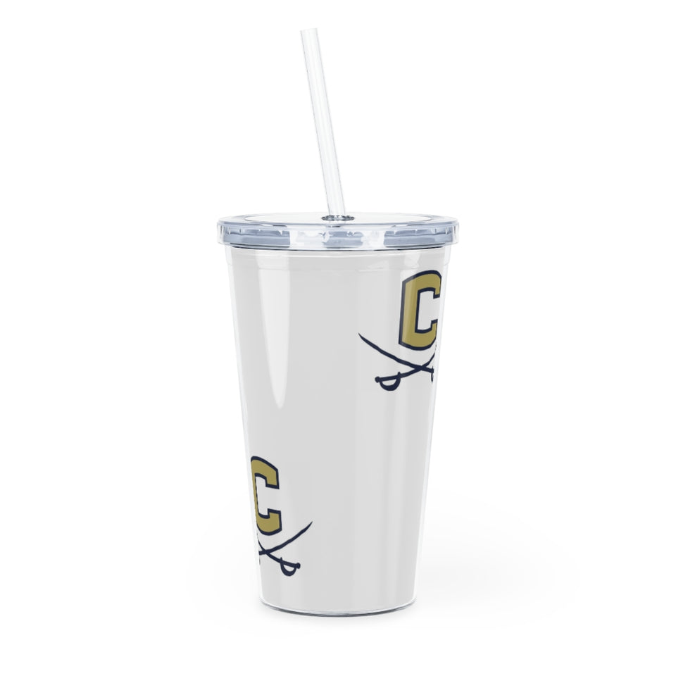 Cuthbertson Plastic Tumbler with Straw