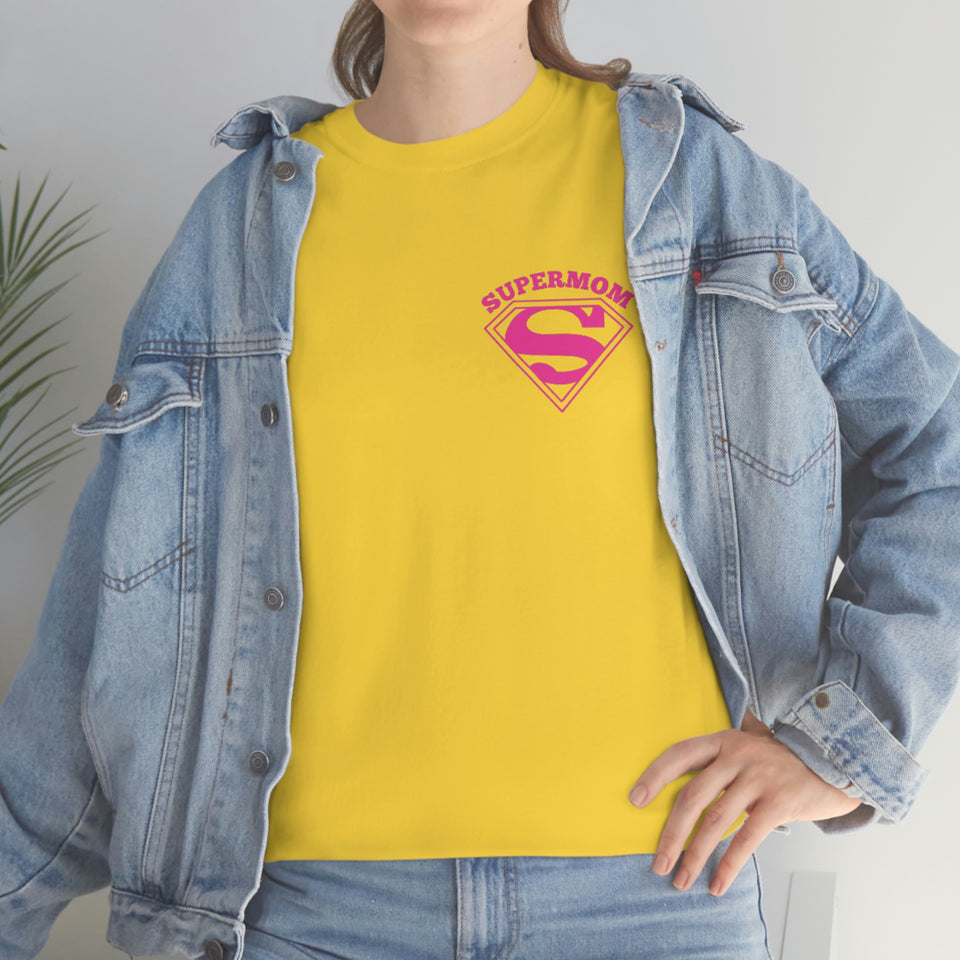 Super Mom Unisex Heavy Cotton Tee