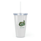 UNCC ALUMNI Plastic Tumbler with Straw