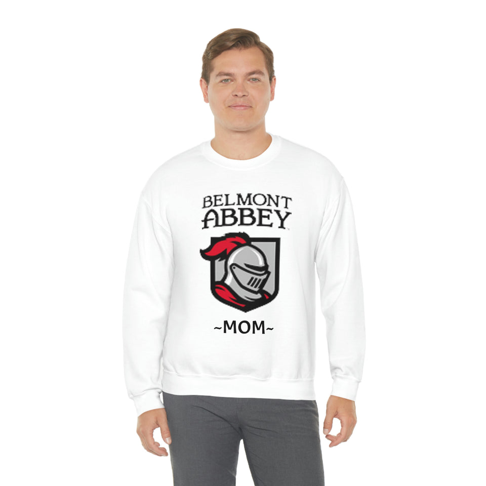 Belmont Abbey Mom Unisex Heavy Blend™ Crewneck Sweatshirt
