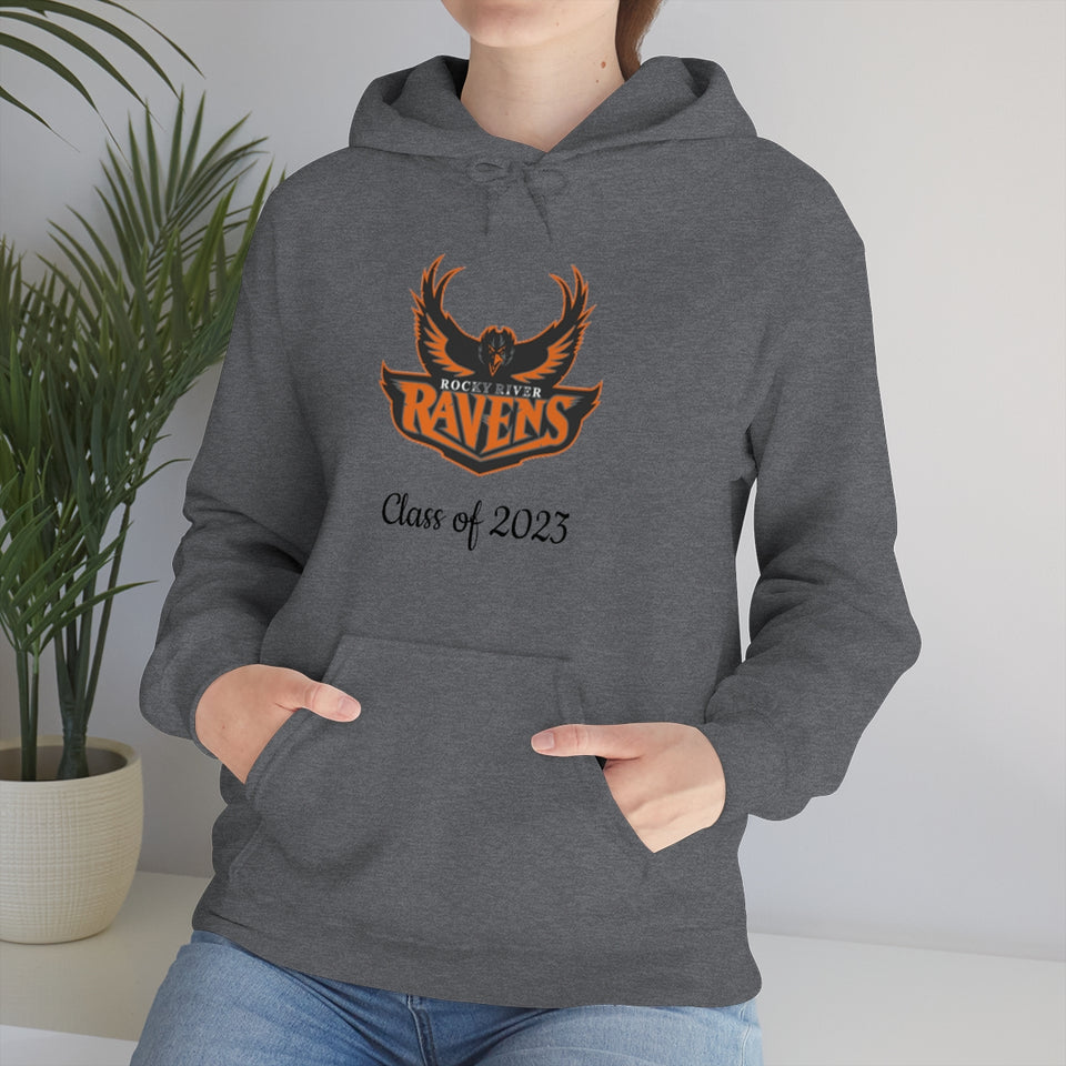 Rocky River Class of 2023 Unisex Heavy Blend™ Hooded Sweatshirt