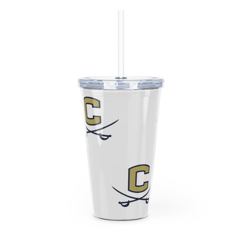 Cuthbertson Plastic Tumbler with Straw