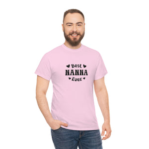 Best Nanna Ever Unisex Heavy Cotton Tee