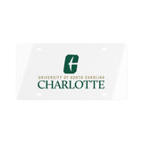 UNCC License Plate
