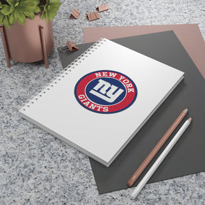 New York Giants Spiral Notebook